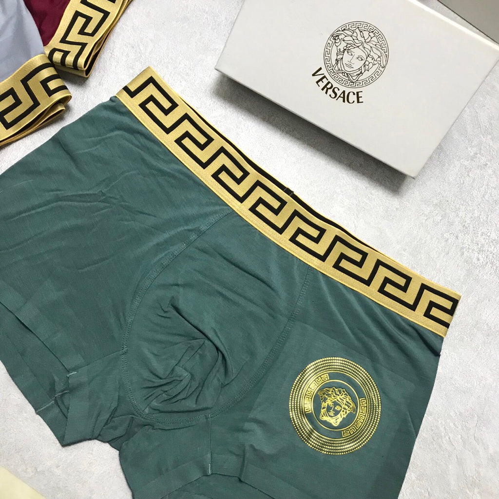 Versace Modal Men's Boxer Briefs - 3-Piece Box