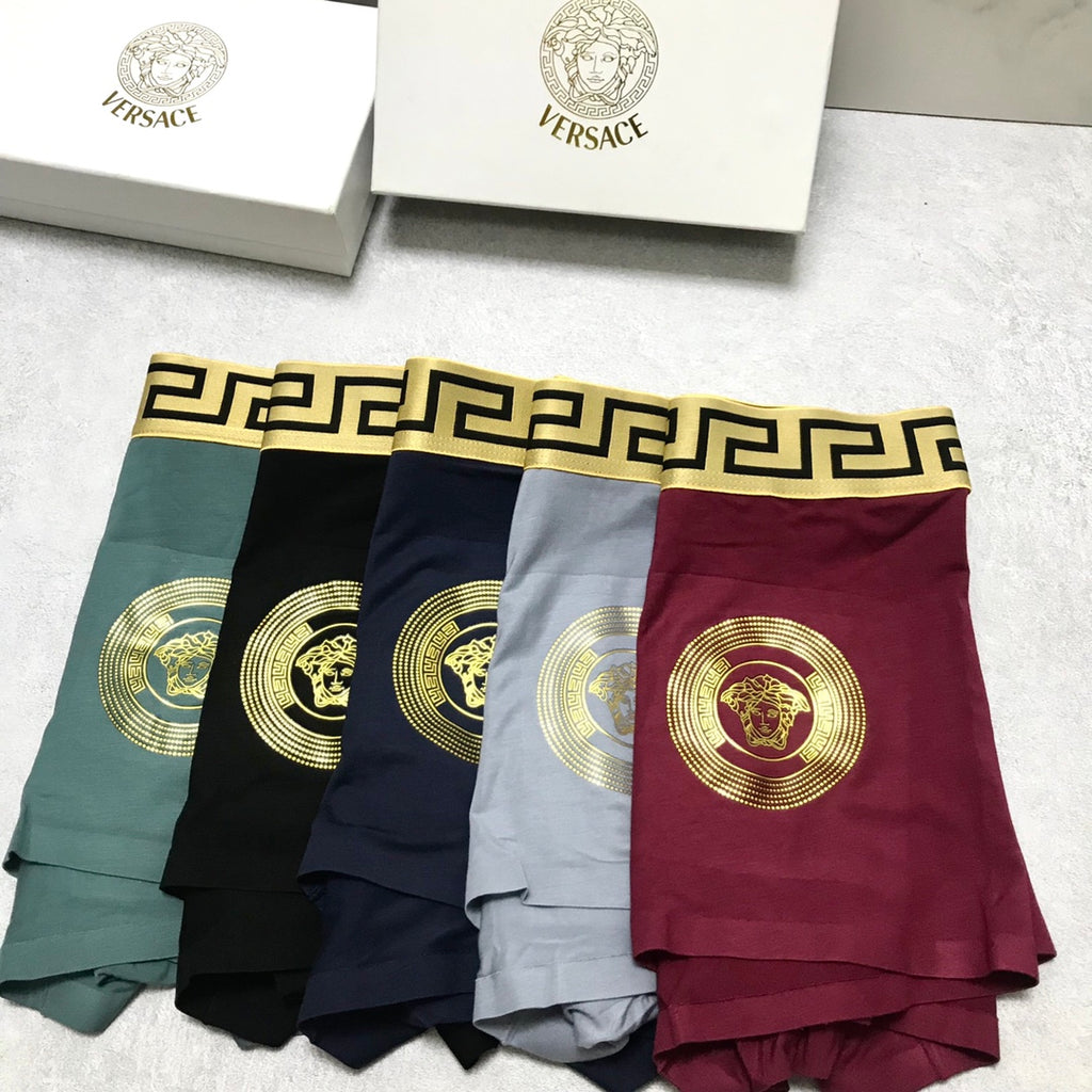 Versace Modal Men's Boxer Briefs - 3-Piece Box