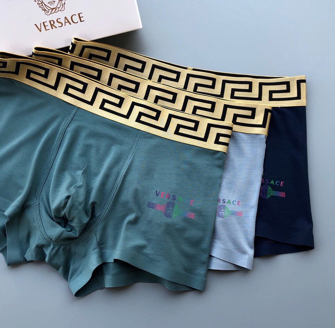 Versace Multicolour Print Boxer Briefs 3-Piece Box Collection