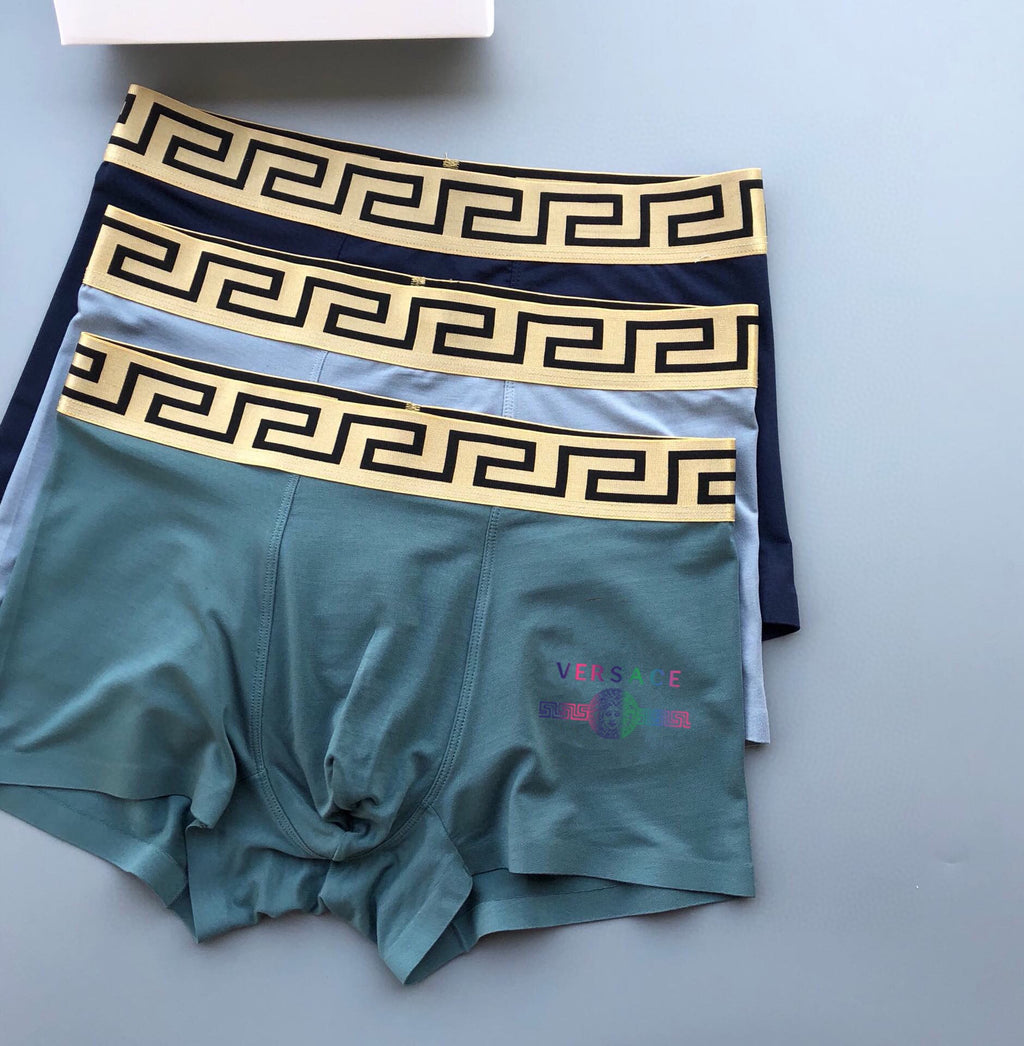 Versace Modal Men's Boxer Briefs - 3-Piece Box