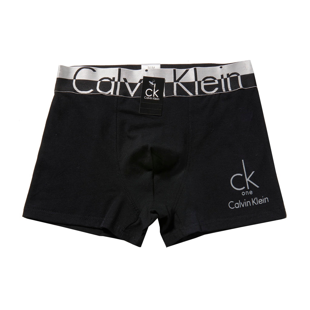 Calvin Klein Black, White & Grey Cotton Men's Boxer Briefs - 3-Piece Box - Sizes M-XXL