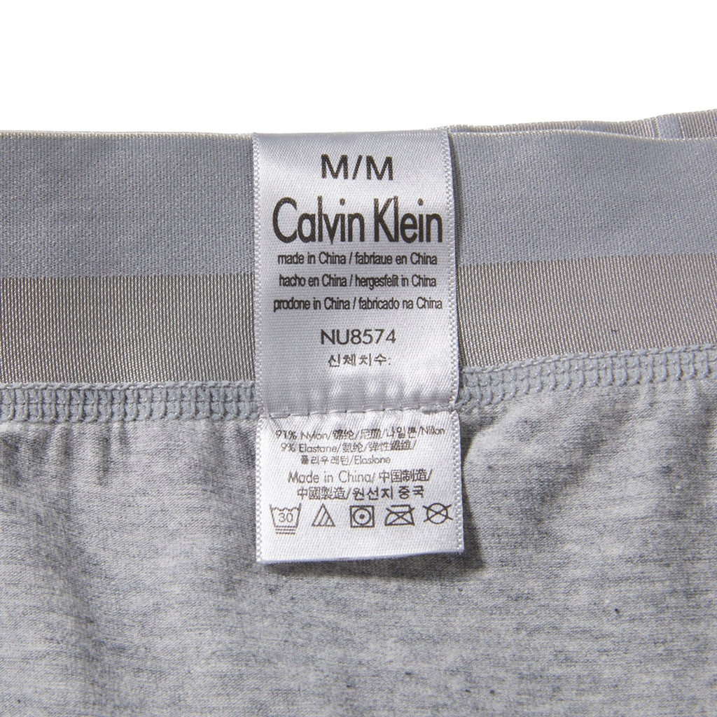 Calvin Klein Black, White & Grey Cotton Men's Boxer Briefs - 3-Piece Box - Sizes M-XXL