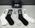 Off-White Arrow Graphics Crew Socks - 5-Pair Set