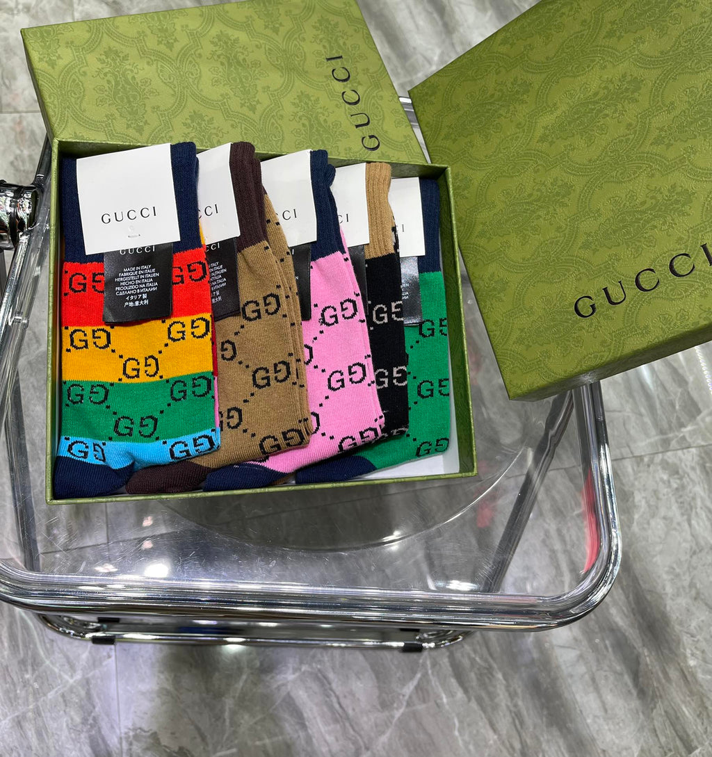 Gucci Cotton Crew Socks