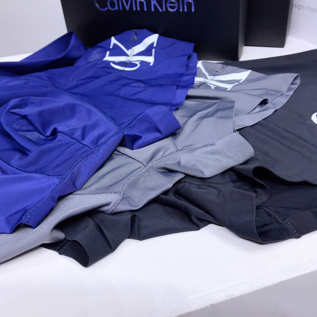 Calvin Klein Modal Blend Boxer Briefs - 3-Piece Box