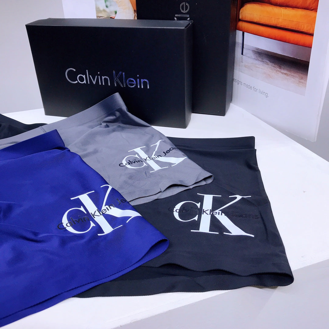 Calvin Klein Modal Blend Boxer Briefs - 3-Piece Box