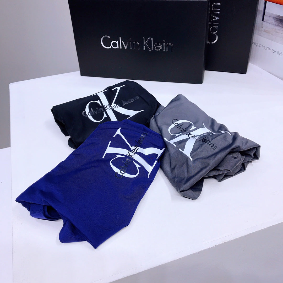 Calvin Klein Modal Blend Boxer Briefs - 3-Piece Box