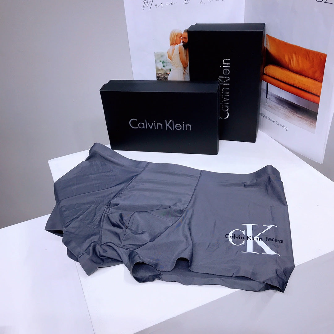 Calvin Klein Modal Blend Boxer Briefs - 3-Piece Box