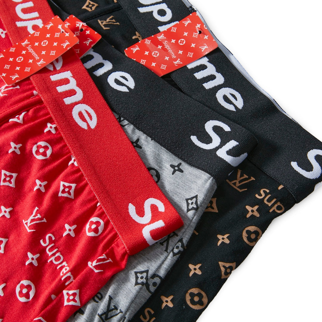 Louis Vuitton Cotton Men's Boxer Briefs - 3-Piece Box