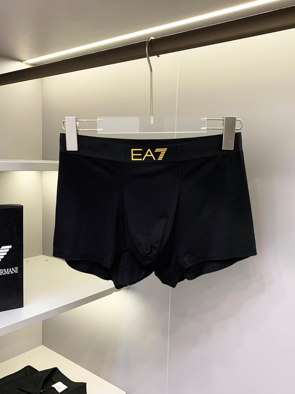 Armani Ea7 Details Men's Boxer Briefs - 3-Piece Box
