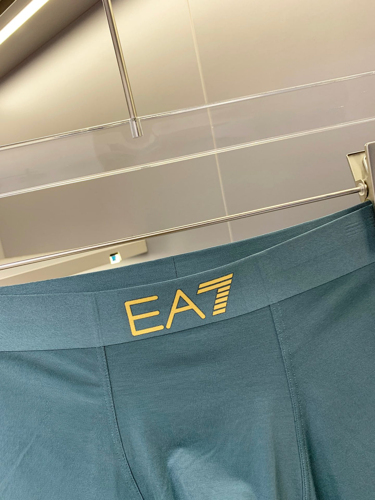 Armani Cotton blend Visible Colour, Waistband And Emblem Details Men's Boxer Briefs - 3-Piece Box