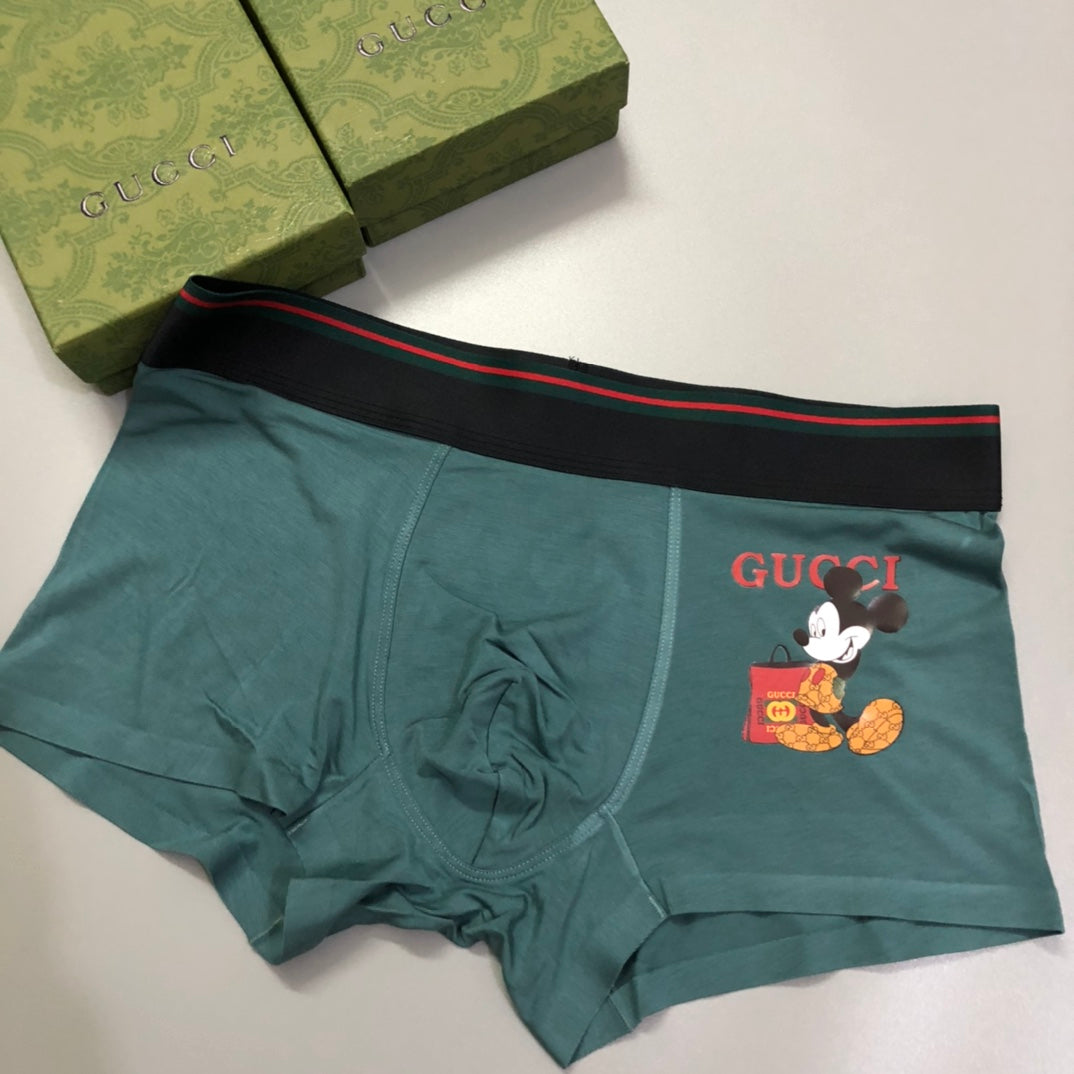 Gucci Modal Breathable Seamless Men's Boxer Briefs – 3-Pack