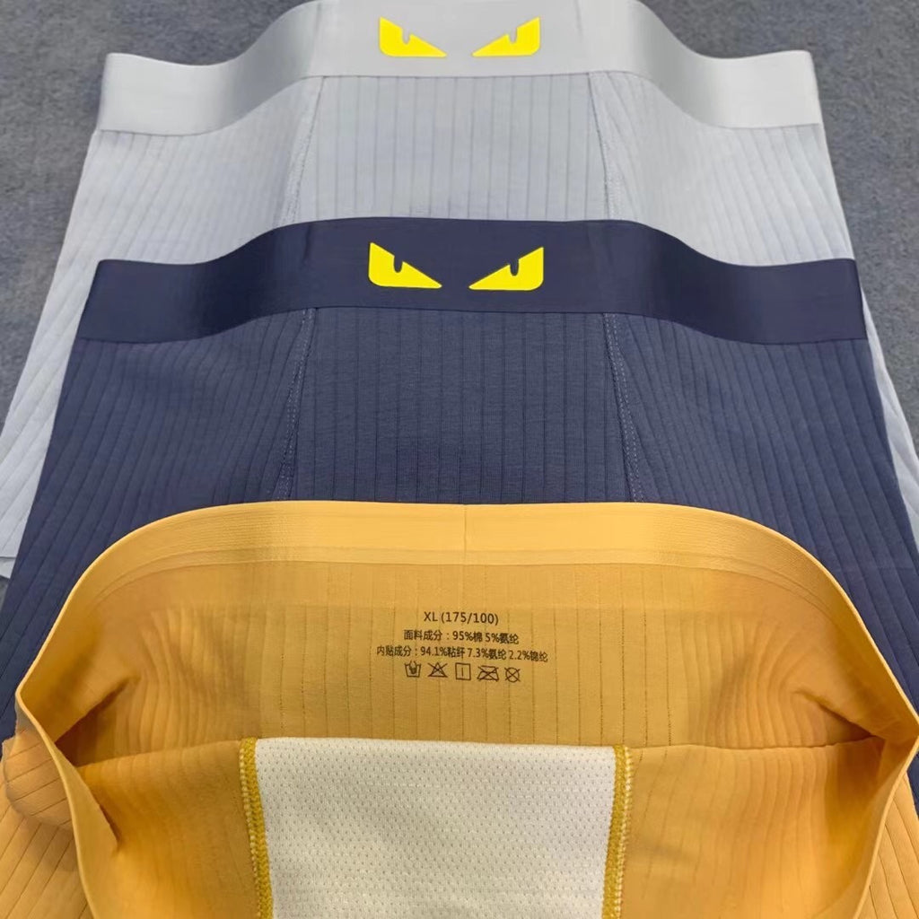 Fendi Cotton Men's Boxer Briefs - 3-Piece Box