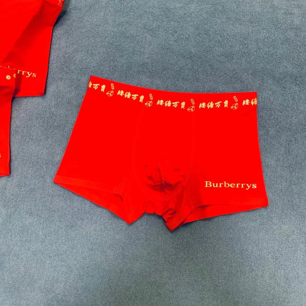 Burberry Modal Men's Boxer Briefs - 3-Piece Box