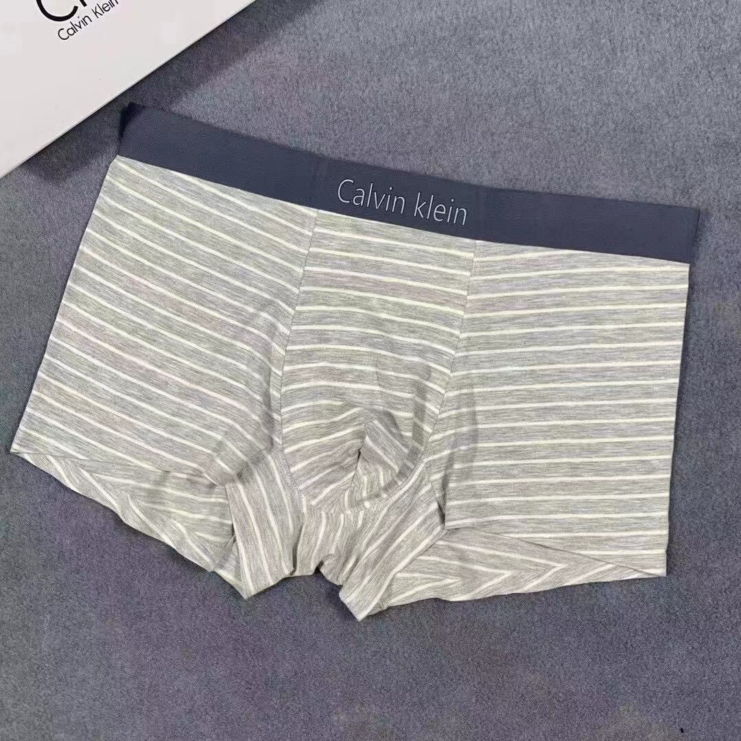 Calvin Klein Modal fibre Visible Waistband, Colour And Emblem Details Men's Boxer Briefs - 3-Piece Box