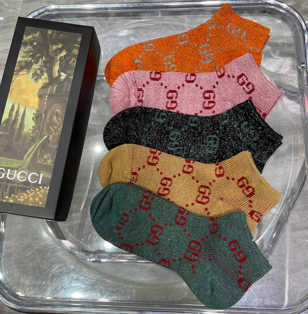 Gucci Cotton Socks - 5-Pair Pack