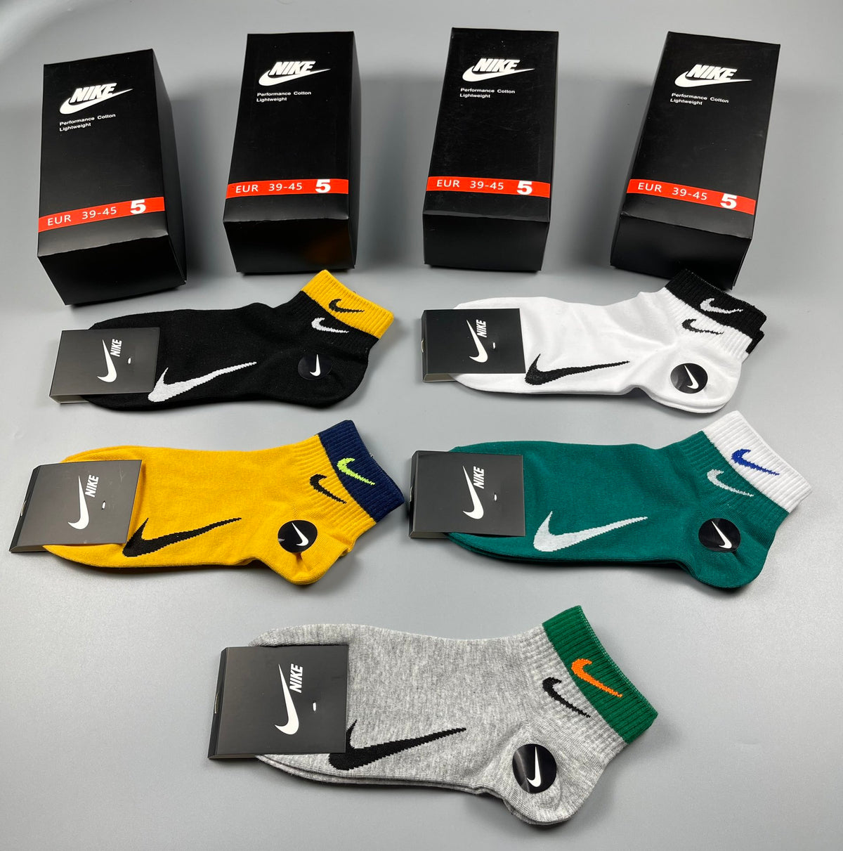 Nike Double-Needle Cotton Socks