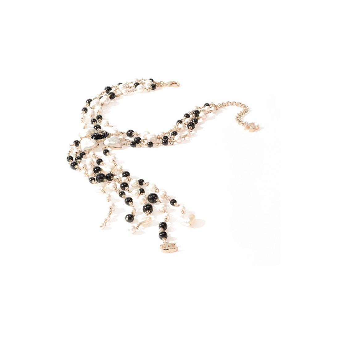 Pearl Pearl-Detail Pendant Necklace – Pearl Detail – Design 007 detail view
