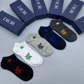 Dior Short Socks - 5-Pair Pack