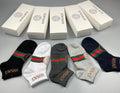 Versace Cotton Crew Socks - 5-Pair Set