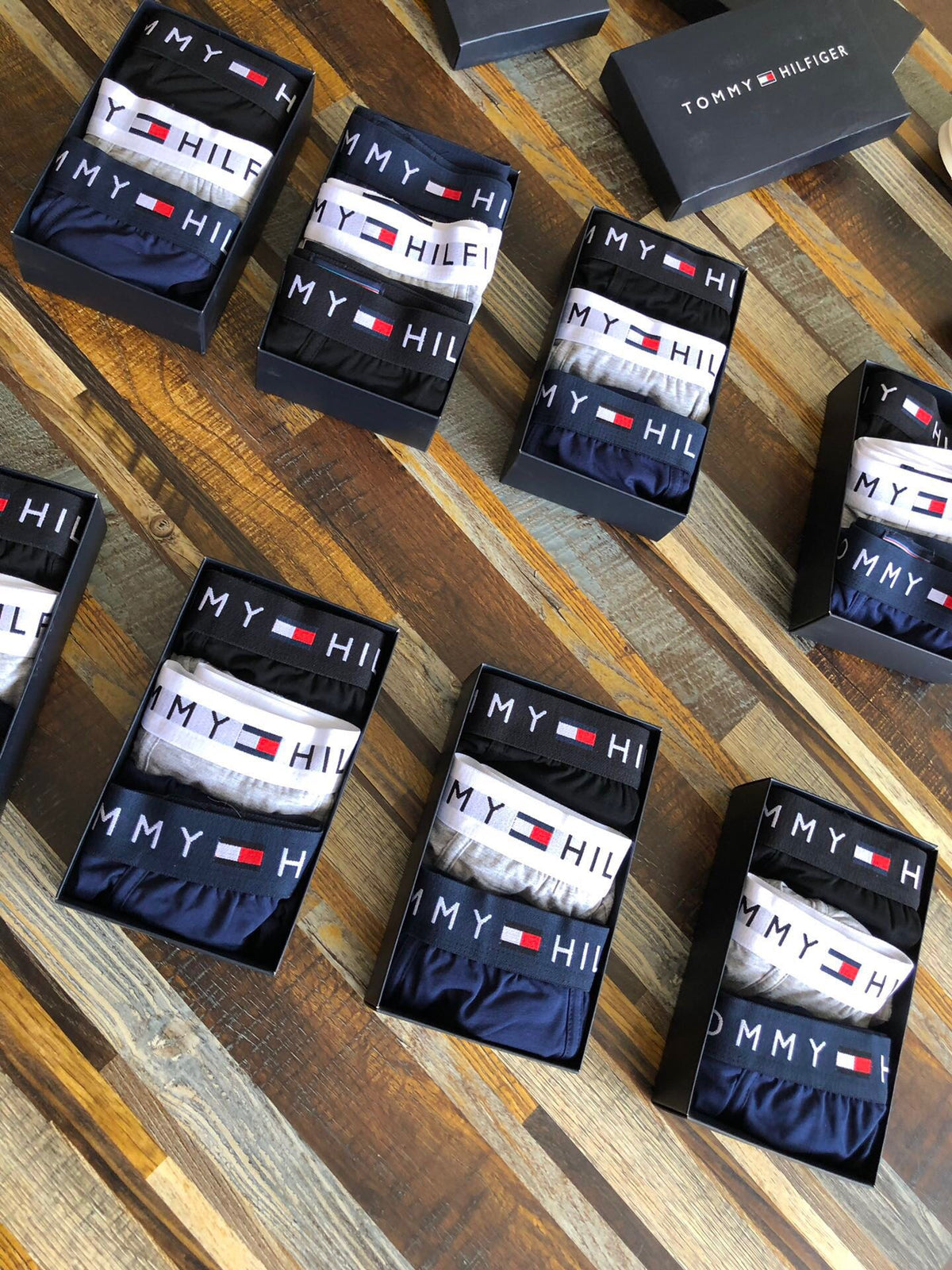 Cotton Men's Boxer Briefs - 3-Piece Box