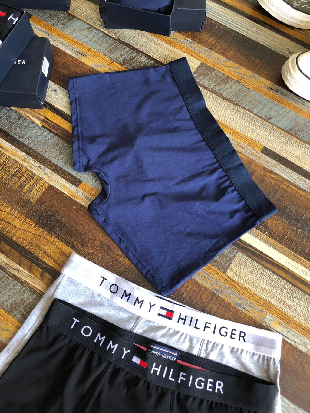 Cotton Men's Boxer Briefs - 3-Piece Box