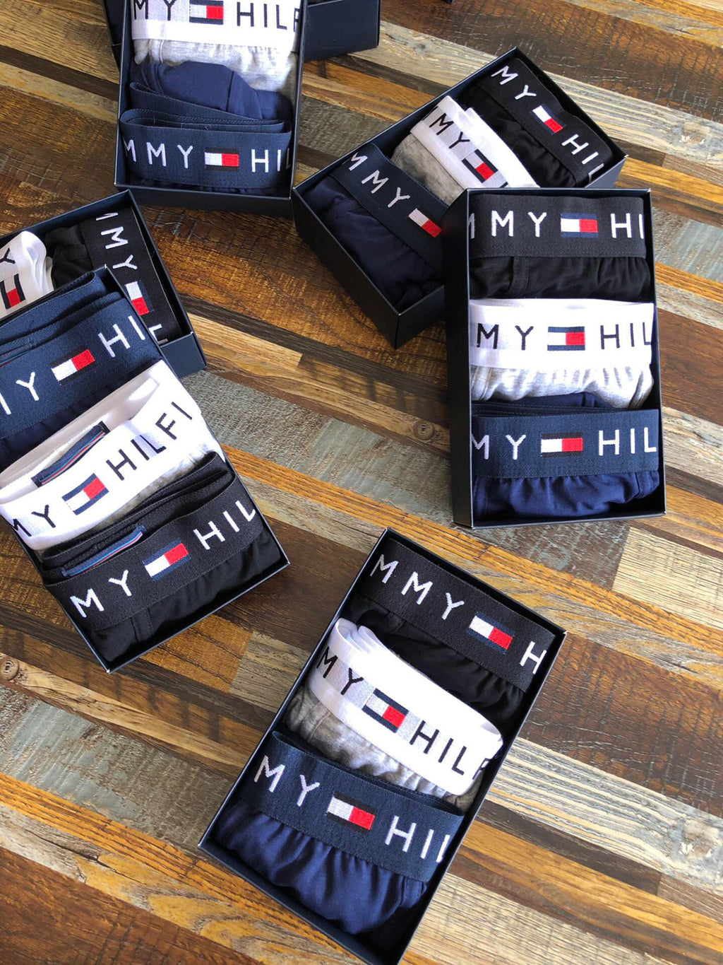 Cotton Men's Boxer Briefs - 3-Piece Box