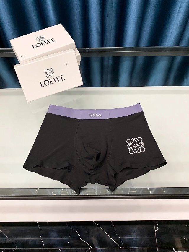 Loewe Visible Colour, Waistband And Emblem Details Men's Boxer Briefs - 3-Piece Box