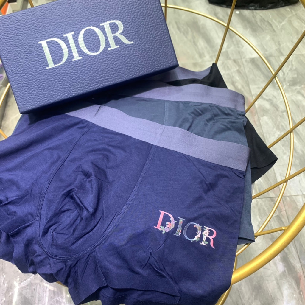 Dior Modal Men's Boxer Briefs - 3-Piece Box