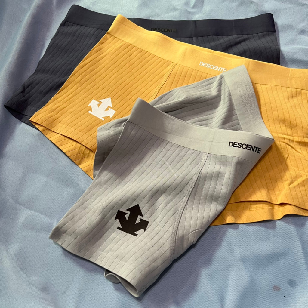 Cotton Men's Boxer Briefs - 3-Piece Box