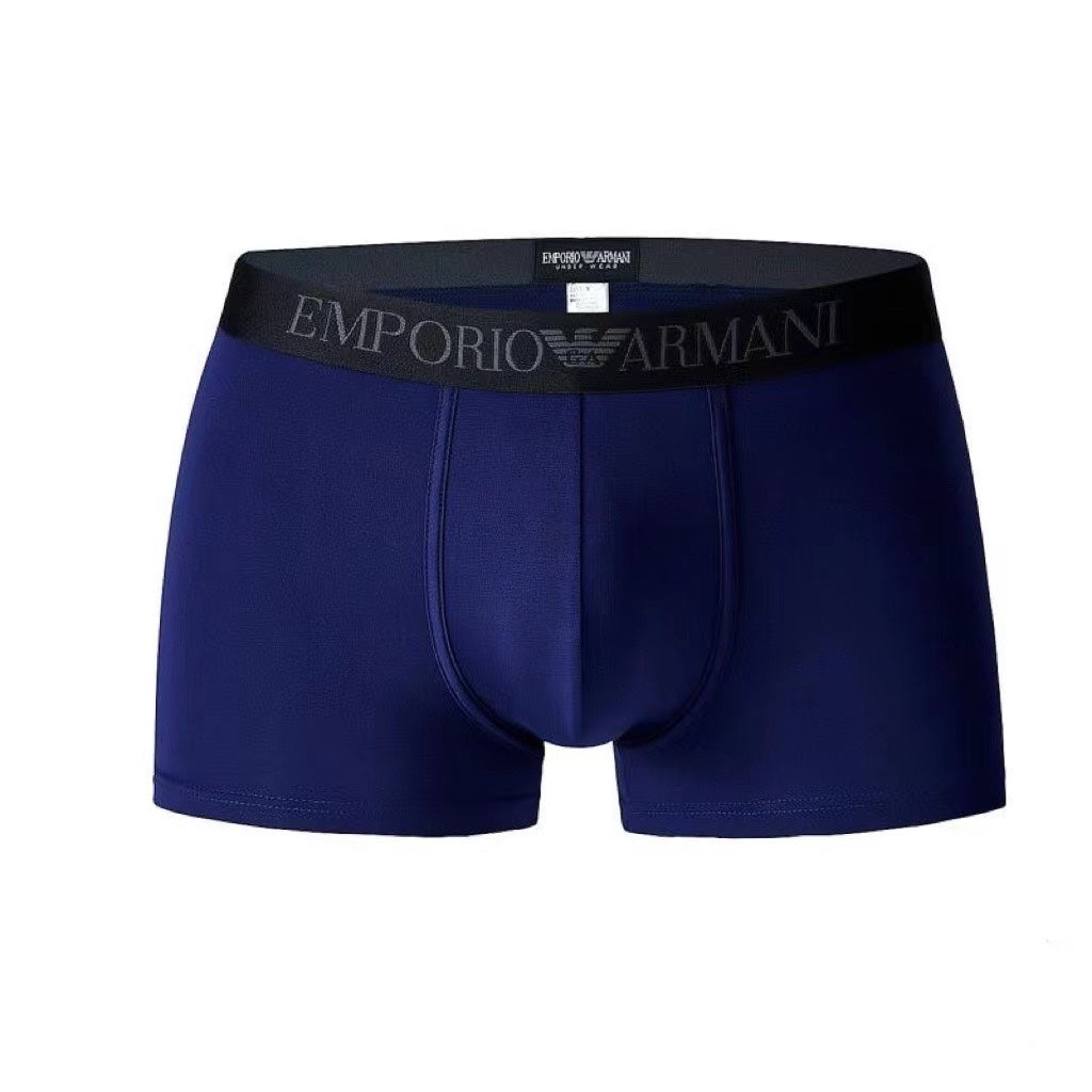Armani Modal Clean Logo Waistbands Men's Boxer Briefs - 3-Piece Box