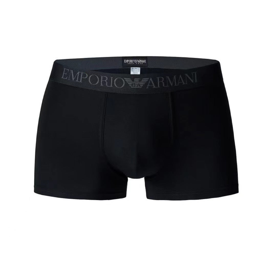 Armani Modal Clean Logo Waistbands Men's Boxer Briefs - 3-Piece Box