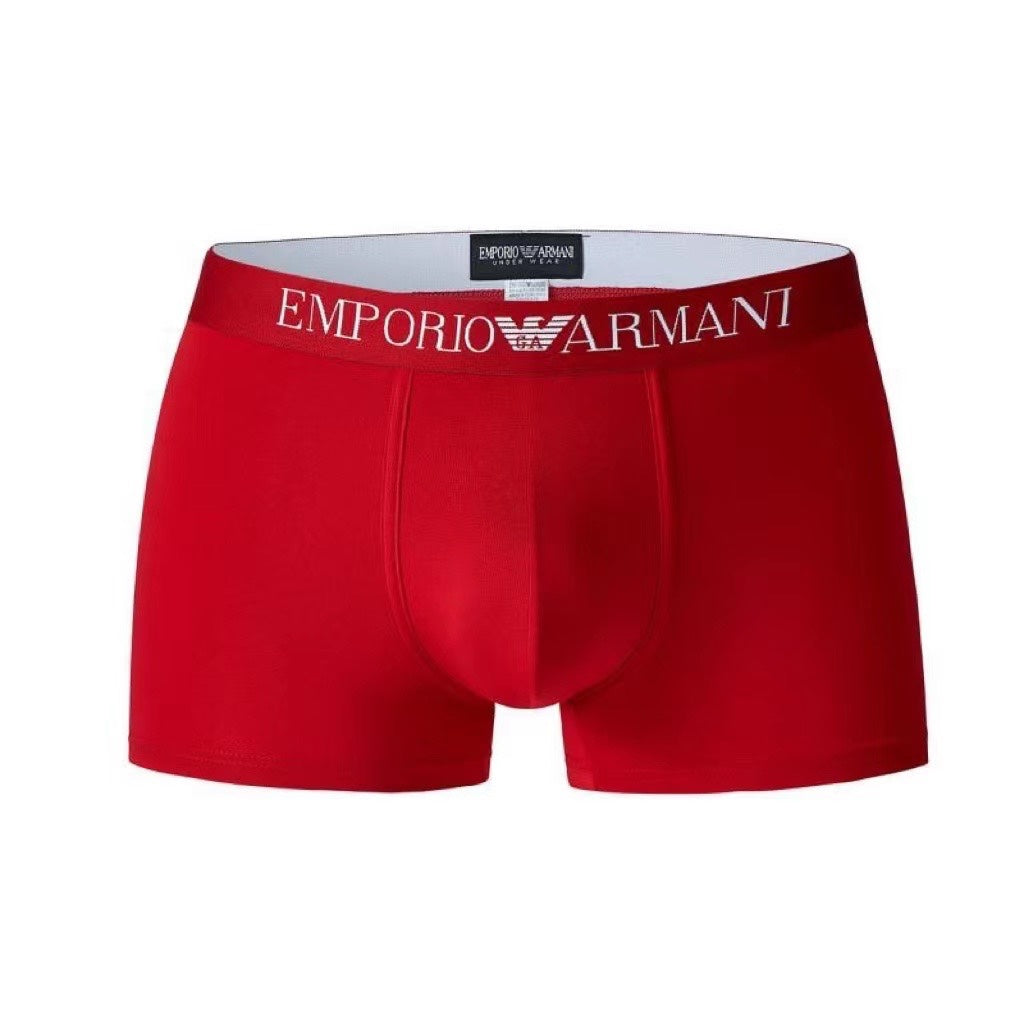 Armani Modal Clean Logo Waistbands Men's Boxer Briefs - 3-Piece Box