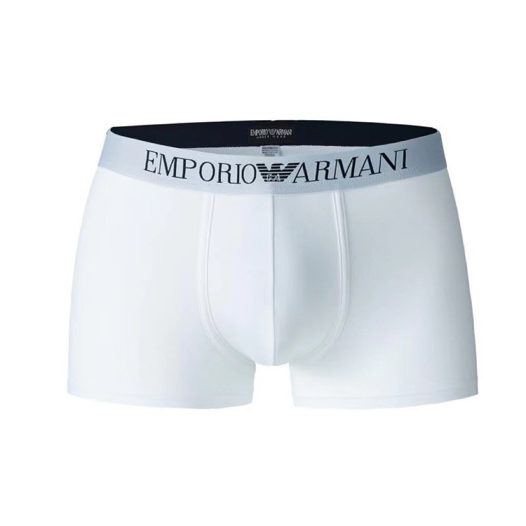 Armani Modal Clean Logo Waistbands Men's Boxer Briefs - 3-Piece Box