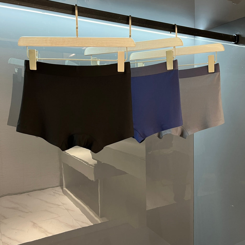 Prada Cotton blend Visible Colour, Waistband And Emblem Details Men's Boxer Briefs - 3-Piece Box