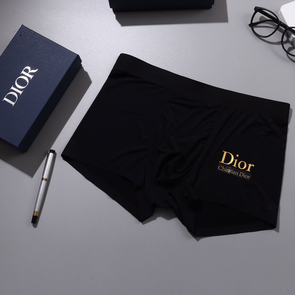 Dior Nylon Blend Men's Boxer Briefs - 3-Piece Box