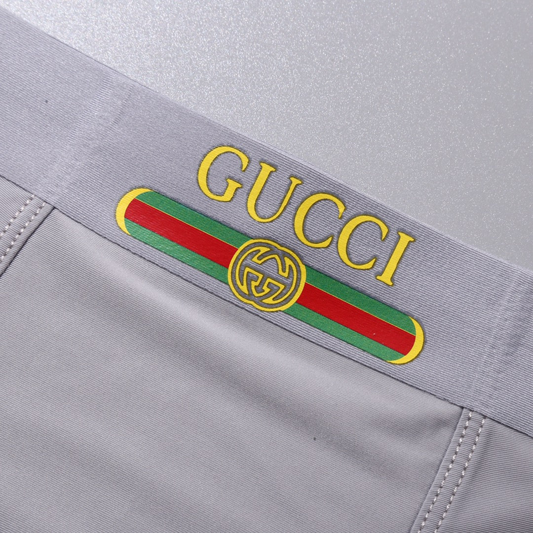 Gucci Nylon-Blend Logo Detail Men's Boxer Briefs - 3-Piece Box