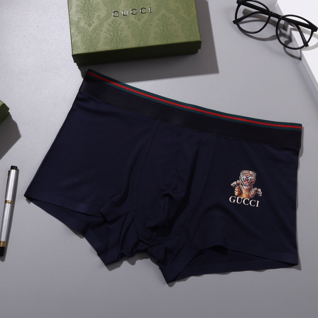 Gucci Modal Men's Boxer Briefs - 3-Piece Box