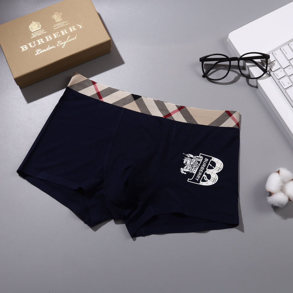 Burberry Modal Men's Boxer Briefs - 3-Piece Box