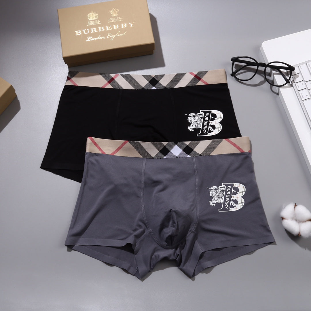 Burberry Modal Men's Boxer Briefs - 3-Piece Box