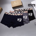 Burberry Check-Inspired Waistbands And Graphic Emblems Men's Boxer Briefs - 3-Piece Box