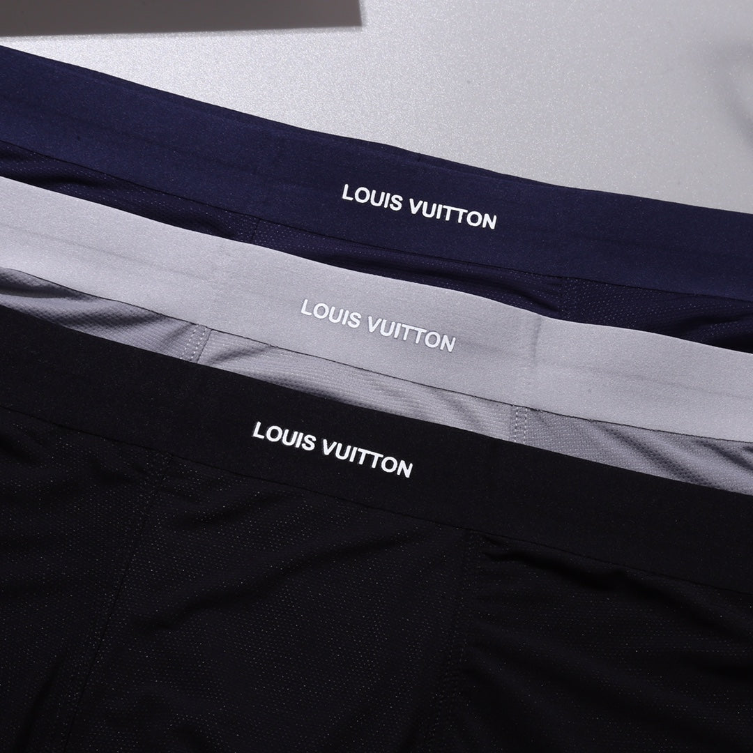 Louis Vuitton Patch Details Men's Boxer Briefs - 3-Piece Box