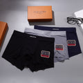 Louis Vuitton Small Patch Details Men's Boxer Briefs - 3-Piece Box