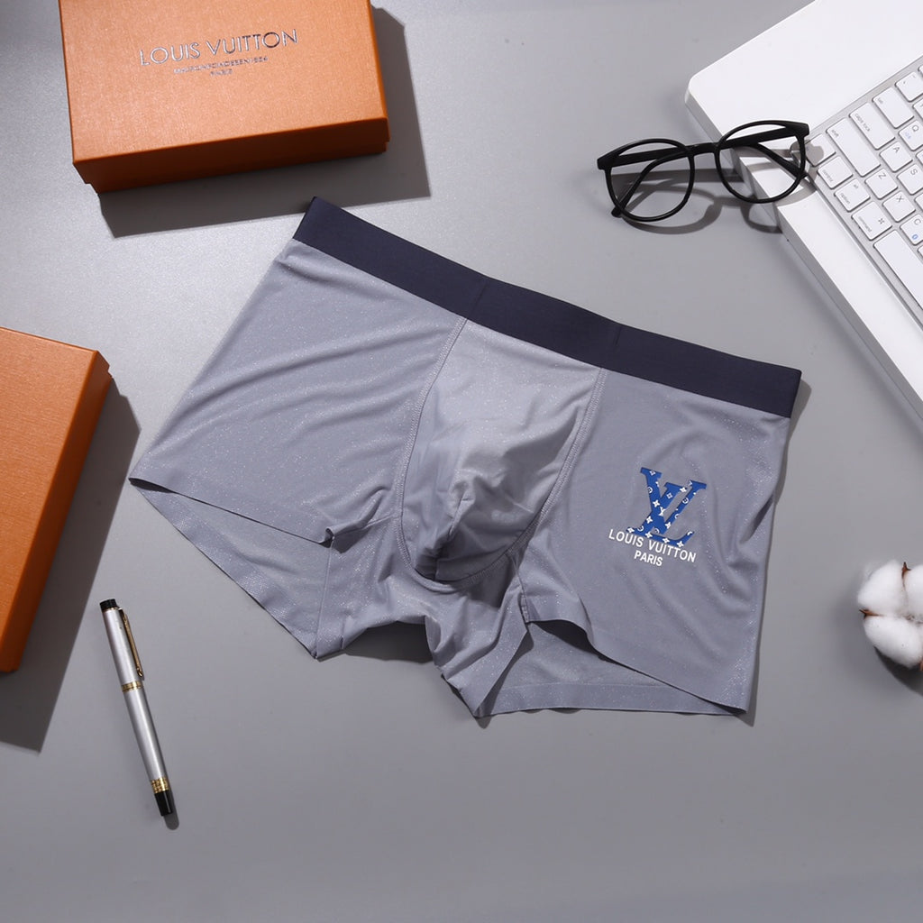 Louis Vuitton 83/17 Nylon-Spandex Men's Boxer Briefs - 3-Piece Box - Sizes L-XXXL