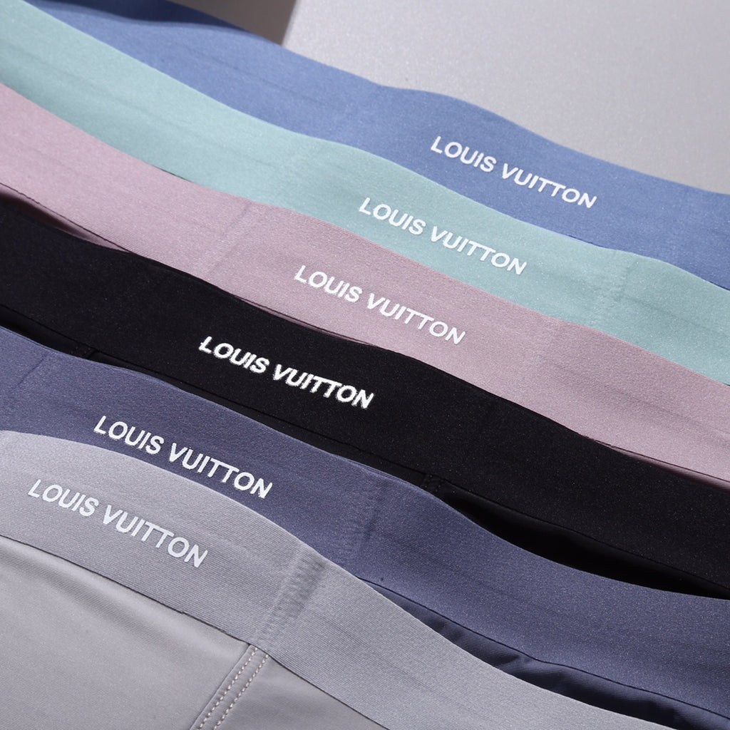 Louis Vuitton Playful Patch Details Men's Boxer Briefs - 3-Piece Box
