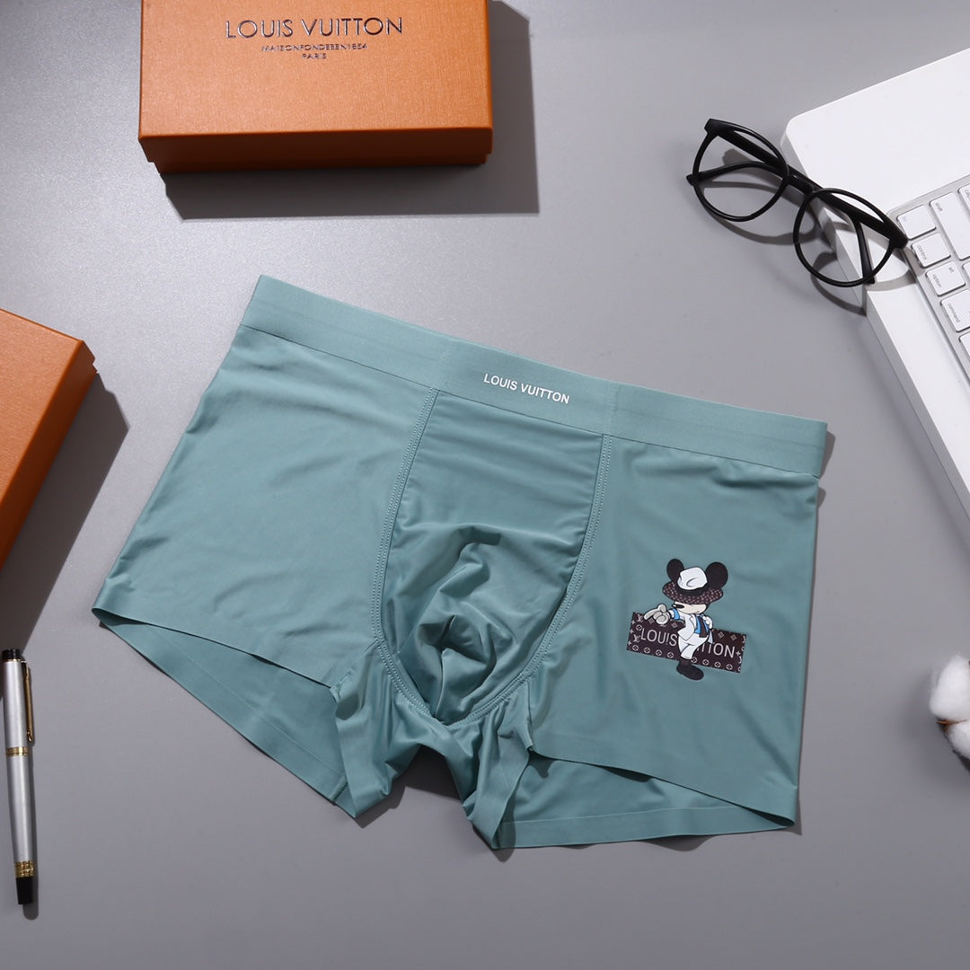 Louis Vuitton Playful Patch Details Men's Boxer Briefs - 3-Piece Box