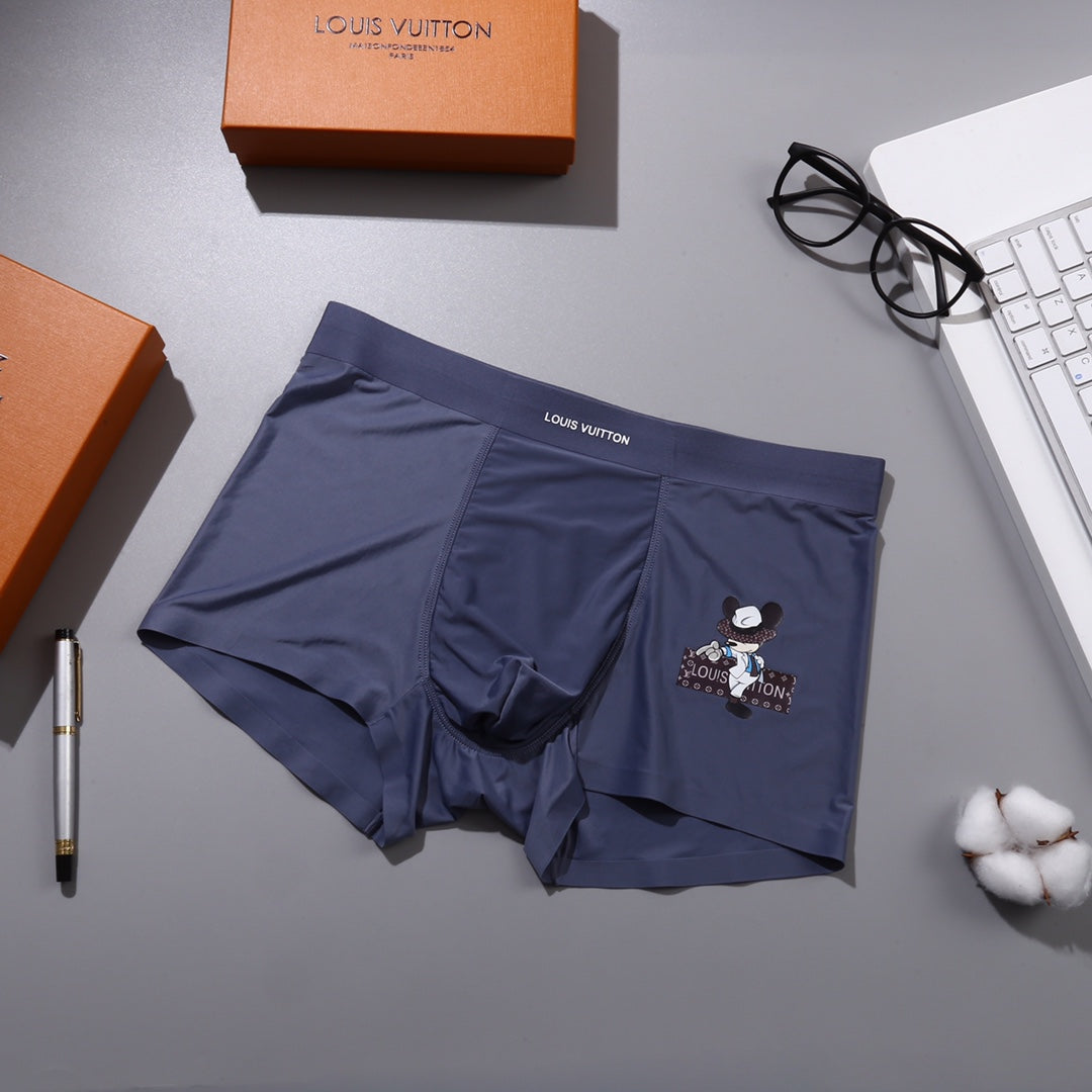 Louis Vuitton Small Character-Style Patches Men's Boxer Briefs - 3-Piece Box