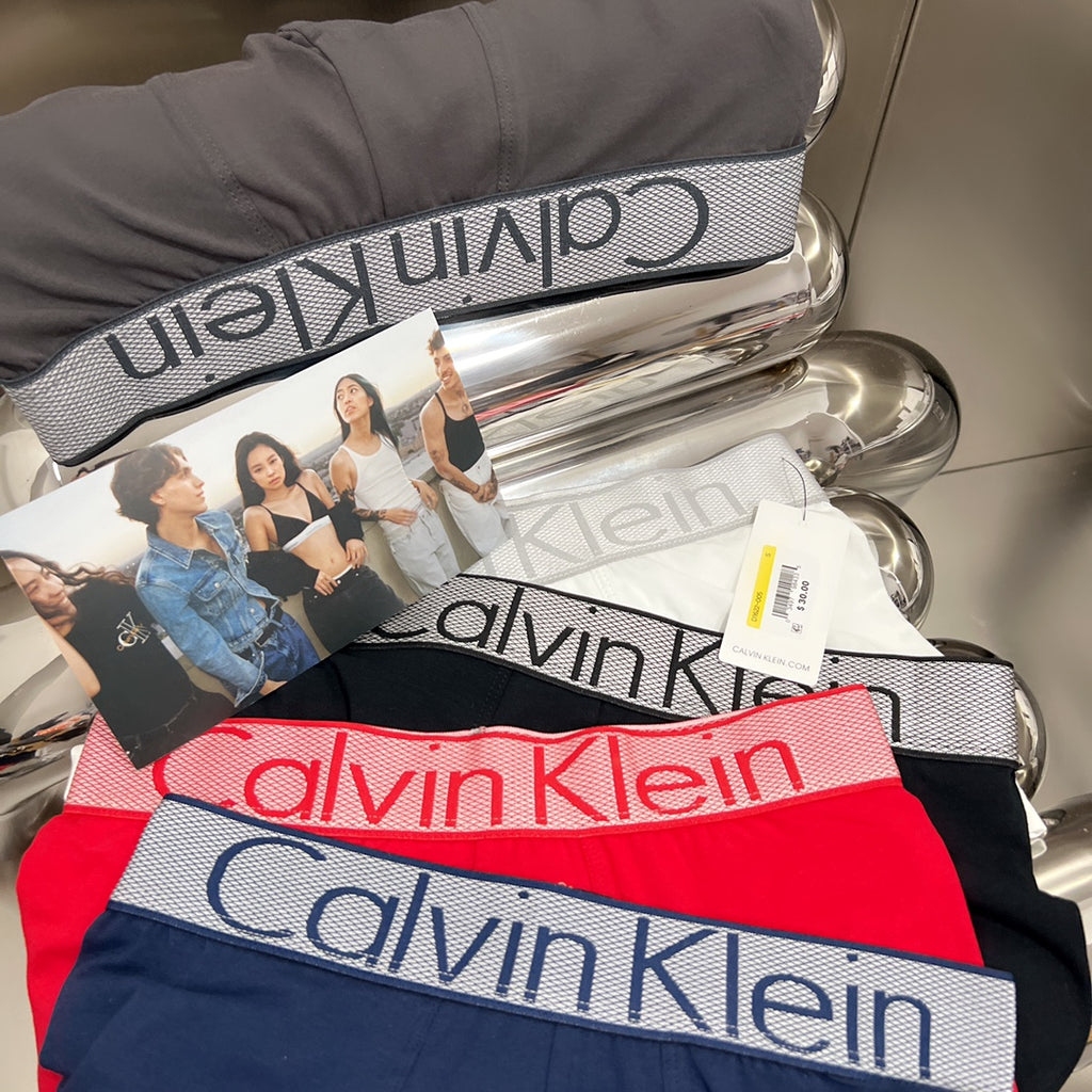 Calvin Klein Broad Logo Waistbands Men's Boxer Briefs