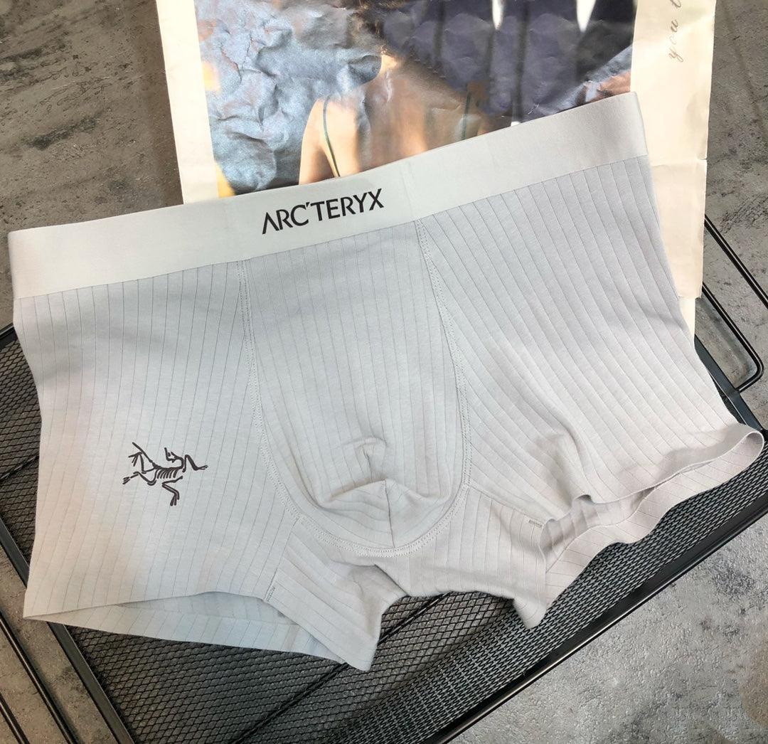 Arc'teryx Modal Visible Branded Waistband Or Emblem Details Men's Boxer Briefs - 3-Piece Box