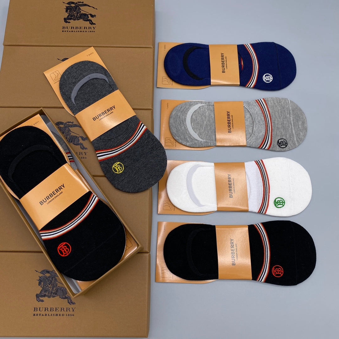 Burberry Short Socks - 5-Pair Pack